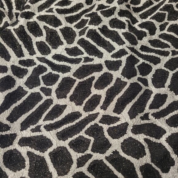 Sexy Long Sleeve Dress Black and White Low Back Dress - Size M / Size L - NEW ! - Picture 11 of 15